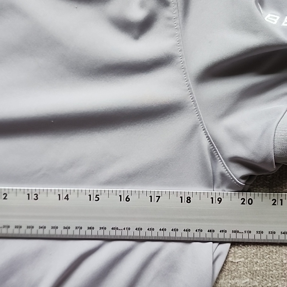 J.Lindeberg Gray Performance Polo Shirt | Golf Athleisure | Men’s L - Picture 9 of 11